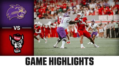 Western Carolina Vs Nc State Game Highlights 2024 Acc Football Youtube