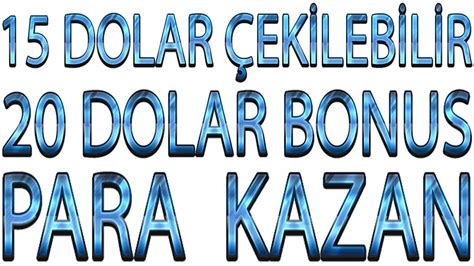 15 DOLAR ÇEKİLEBİLİR 20 DOLAR BONUS PARA KAZAN ÇEKİLEBİLİR AİRDRO