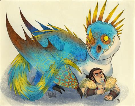 Stormfly And Eret How Train Your Dragon How To Train Your Dragon Httyd Dragons