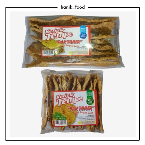 Jual Keripik Kripik Tempe Pak Tohir Asli Khas Malang Rasa Original