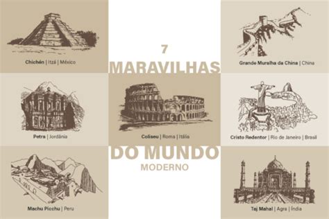 7 maravilhas do mundo moderno: quais são elas? - Brasil Escola