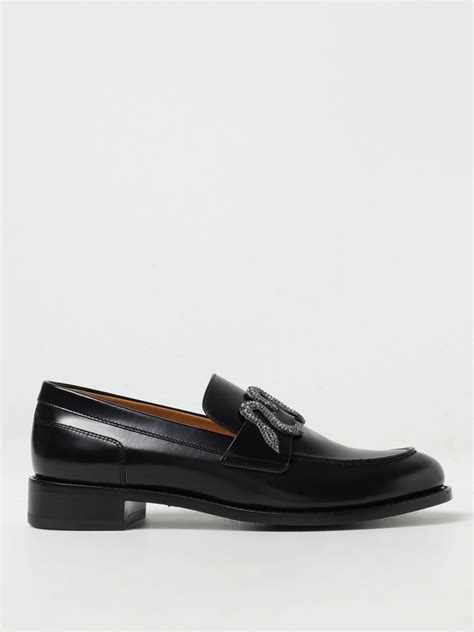 Buy Rene Caovilla René Caovilla Morgana Moccasins In Shiny Leather With