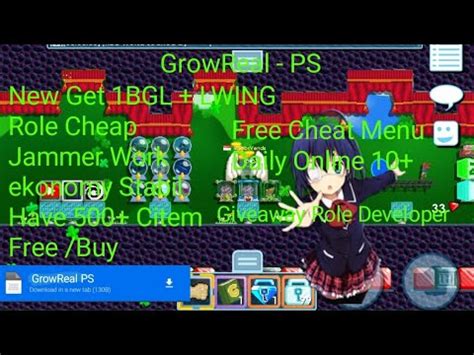 Growtopia Private Server Giveaway Role Growreal Ps Versi