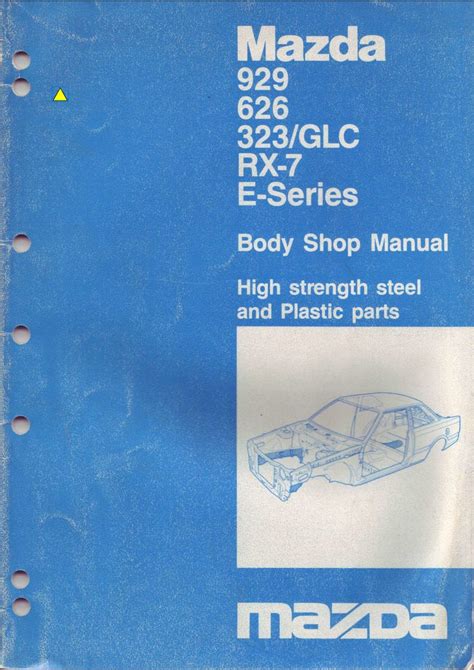 Mazda 323 1985 Body Workshop Manual Comprehensive Repair Guide With