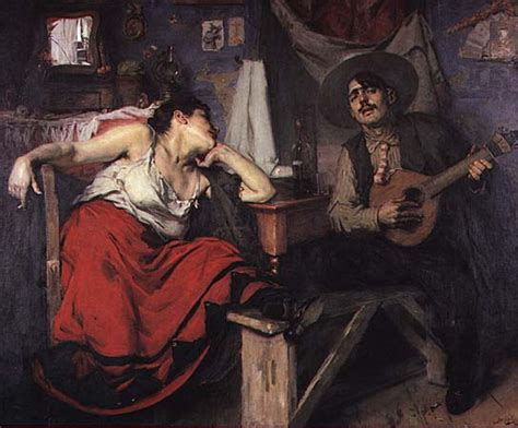 Granada Grey Y Yo O Fado José Malhoa Lisboa 1910