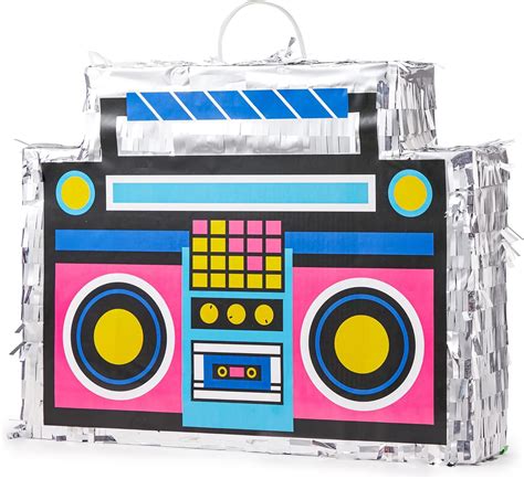 80s Boombox Pinata For Cinco De Mayo Party Indoor Or