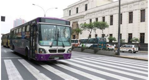 Conoce El Recorrido De La Nueva Ruta Del Corredor Morado Lima Correo