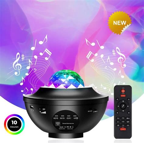 CoolFule Sterren Projector Sterrenhemel Galaxy Projector Bluetooth