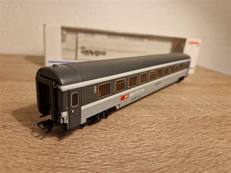 Märklin 4366 Schnellzugwagen Euro City SBB 2 Kl H0 OVP NEU Kaufen auf