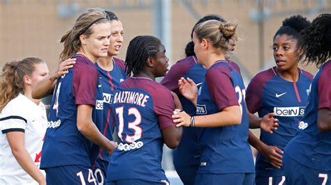 L Quipe F Minine Du Psg S Est Impos Face Au Losc En E De Finale De