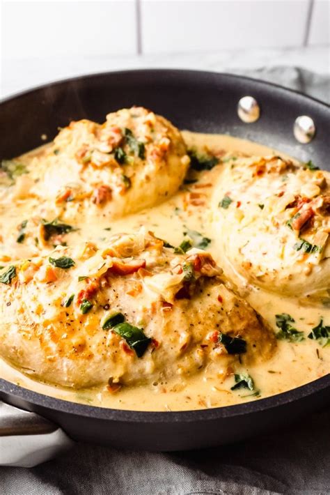 Creamy Keto Tuscan Chicken Aka Marry Me Chicken