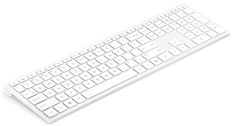 HP Pavilion Wireless Keyboard 600 White Eng AR New Retail Amazon Ae