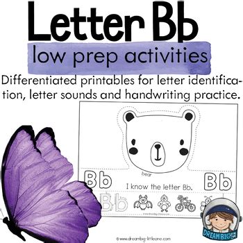 Letter of the week, Alphabet Letter B Activities | TpT