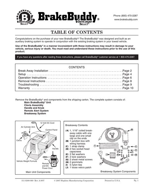 Brake Buddy Wiring Diagram