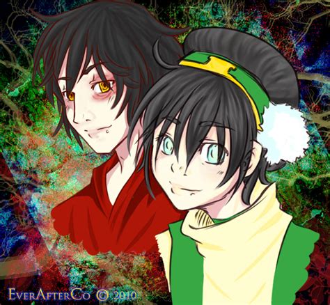 Toph And Zuko By Lordmaru4u On Deviantart