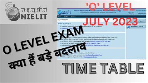 O Level Exam Date 2023 O Level Examination Schedule July 2023 Knm