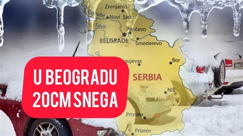 Stižu OLUJNI UDARI VETRA BEOGRADU I DO 20 CM SNEGA Zimsko iznenađenje