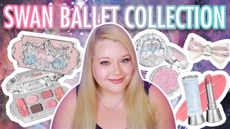 Swan Ballet Collection Review And Try On Flower Knows Cosmetics Youtube