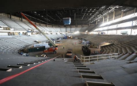 Check out the progress of the Legacy Arena renovation in Birmingham ...