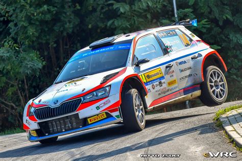 Csomós Miklós Bán Viktor Škoda Fabia Rally2 evo Barum Czech Rally