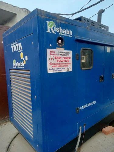 Cpcb Iv Tata Silent Diesel Generator At Rs 650000set Gomti