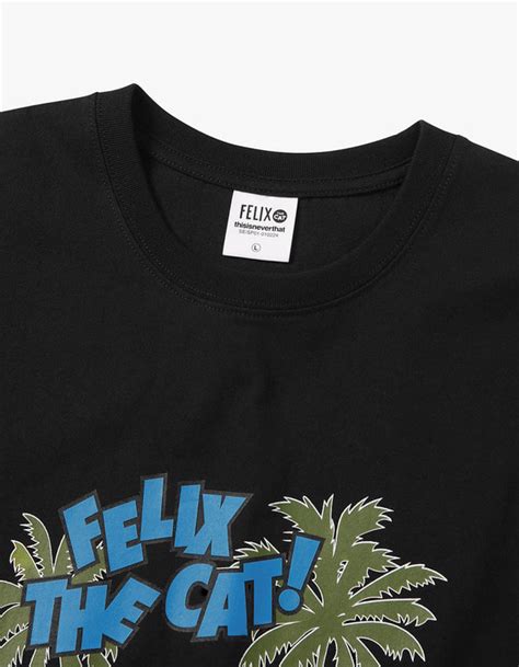 Thisisneverthat Felix Palm Tree Tee Black