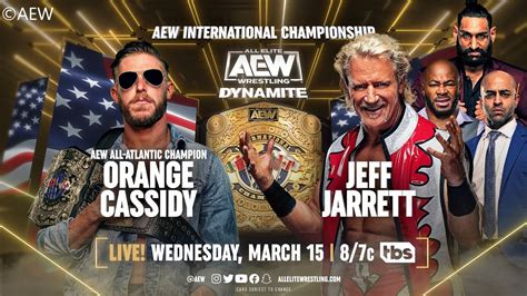 Orange Cassidy C Vs Jeff Jarrett Aew International Title Match