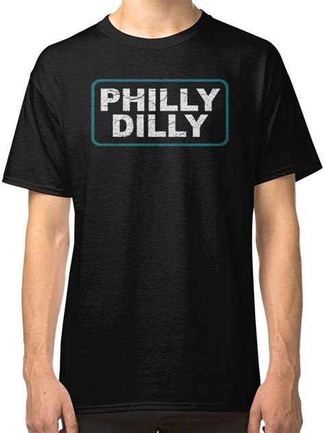 Philly Dilly Hombres Negro T Shirt Tees Ropa Camisetas AliExpress