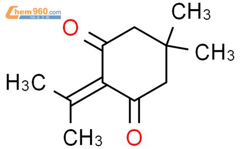 122772 35 42 异亚丙基 55 二甲基 13 环己二酮化学式、结构式、分子式、mol 960化工网