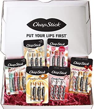 ChapStick Winter and Fall Flavored Lip Balm Tubes Seasonal Pack, Lip ...