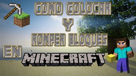 COMO ROMPER Y COLOCAR BLOQUES EN MODO AVENTURA MINECRAFT PE COMANDOS