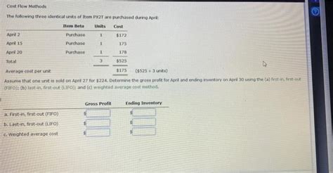 Solved Cost Flow Methods Me Following Three Identical Units Chegg