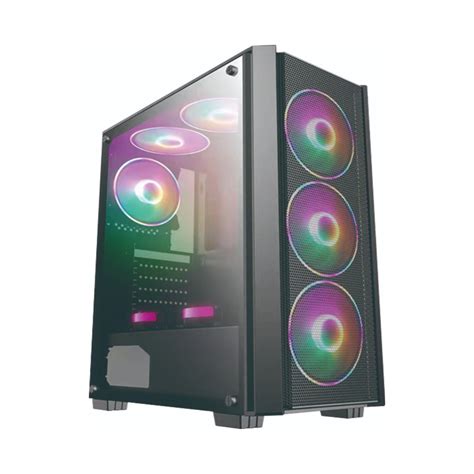 Gabinete Atx Brazil Pc Gamer Bpc T B Preto Cooler Xusb