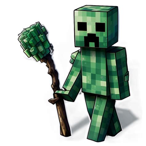 Creeper Minecraft Fan Art Png Jke Png Image