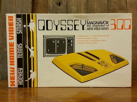 vintage magnavox odyssey  video game console system