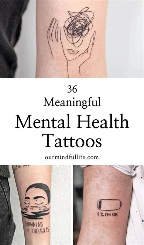 36 Meaningful Mental Health Tattoos With Meaning Health Tattoo