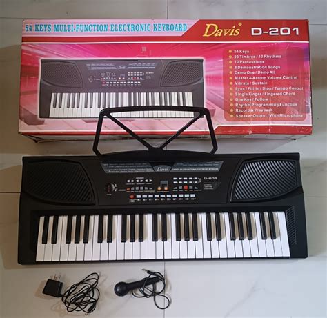 Davis D201 Electronic Piano Keyboard On Carousell