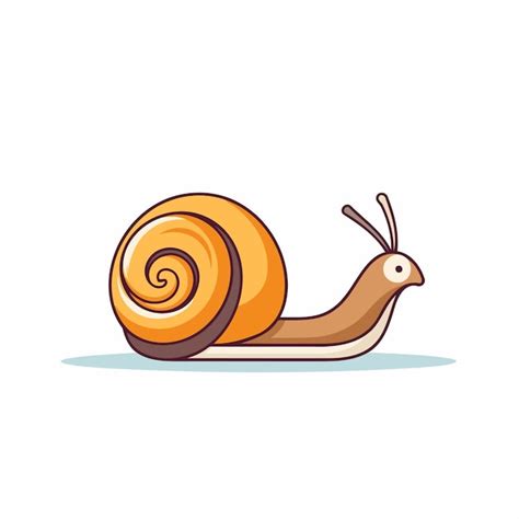 Icono De Caracol Ilustraci N Vectorial De Dibujos Animados Del Icono De