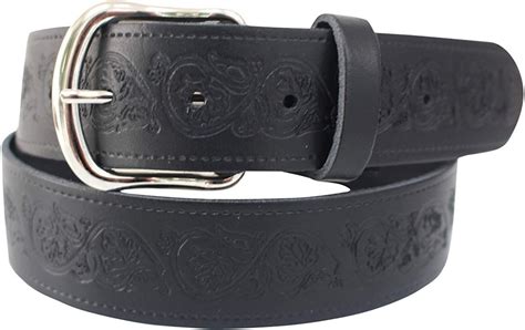 Mens Real Leather 15 Belts Full Real Leather Belts Embossed Design