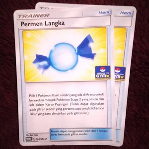 Jual Promo Permen Langka Gym 024 Sm P Pokemon Tcg Indonesia Jakarta