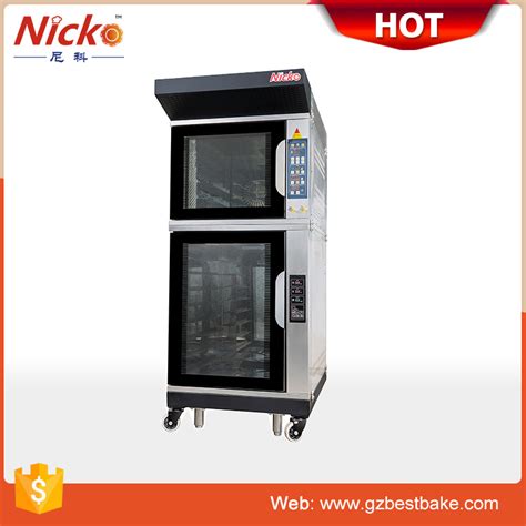 Combi Gas Baking Oven With 16 Trays Proofer Baking Machine And Baking