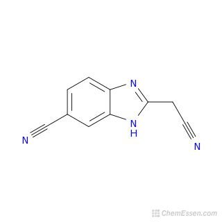 H Benzimidazole Acetonitrile Cyano Structure C H N Over