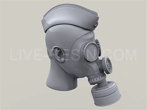 LRE35270 Российский армейский противогаз ПМГ-2 с фильтрами ЕО-18К — ЕО ...