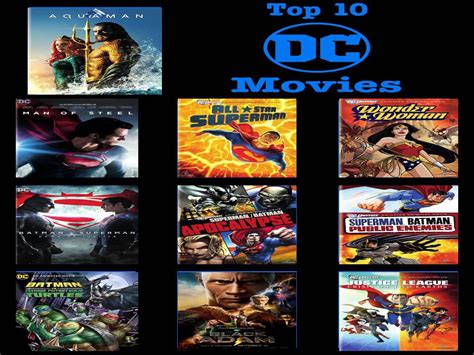 Top 10 DC Movies (My Version) by Criszilla101 on DeviantArt