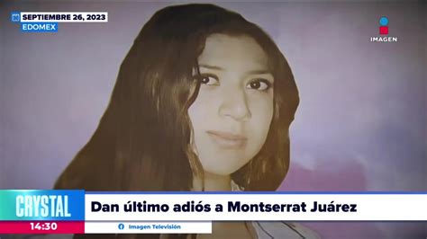 Familiares y amigos dan último adiós a Montserrat Juárez Imagen Televisión