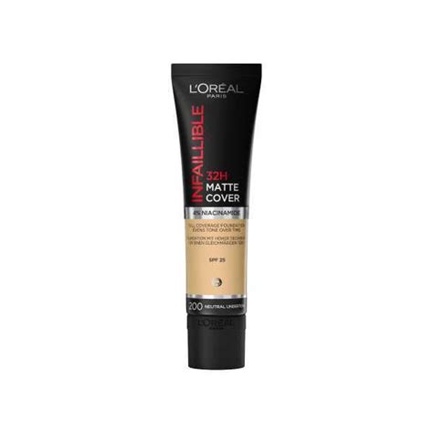 L Oreal Paris Infallible 32H Matte Cover Foundation 200 Make Up