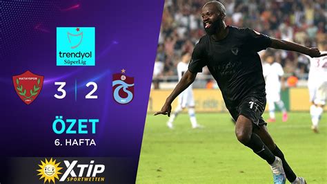 MERKUR BETS Atakaş Hatayspor 3 2 Trabzonspor Highlights Özet