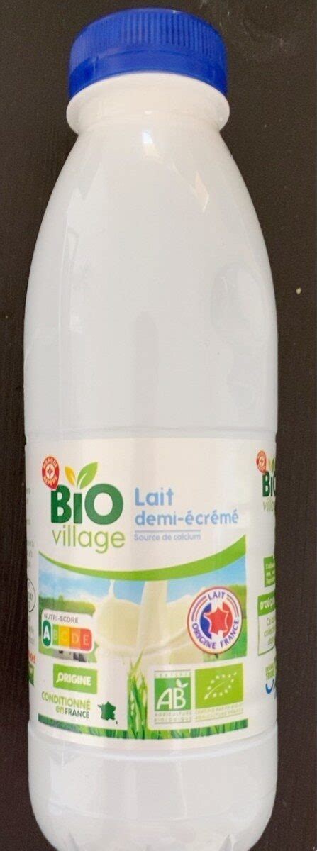 Lait Demi Cr M St Rilis Uht Bio Village Cl