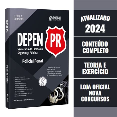 Apostila Depen Pr Policial Penal Shopee Brasil