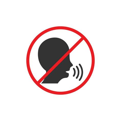 No Noise Icon Sign Vector Design 26300751 Vector Art At Vecteezy